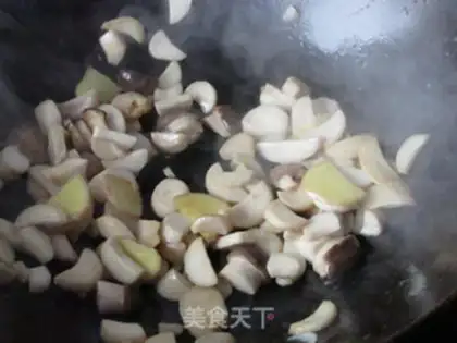 Make Oatmeal with salmon mushroom soup step 5