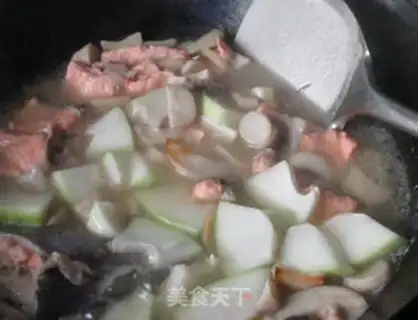 Make Oatmeal with salmon mushroom soup step 10