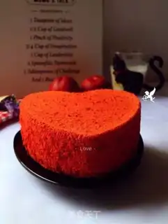 Make Red velvet cake step 15