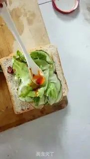 Make Chongqing sandwich step 3