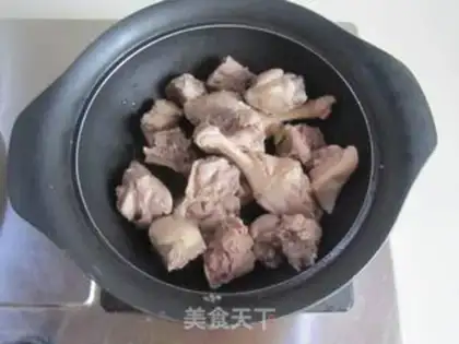 Make Burn duck legs white step 2