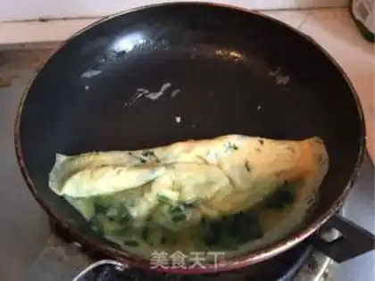 Make Pineapple thick egg fever step 7