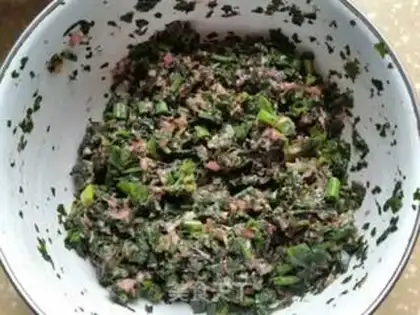 Make Pork cranberry dumplings step 8
