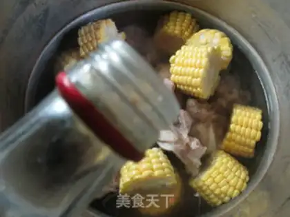 Make Smelt corn-crumb soup step 3