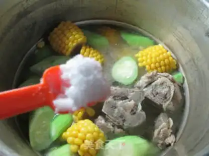 Make Smelt corn-crumb soup step 7