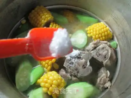 Make Smelt corn-crumb soup step 8