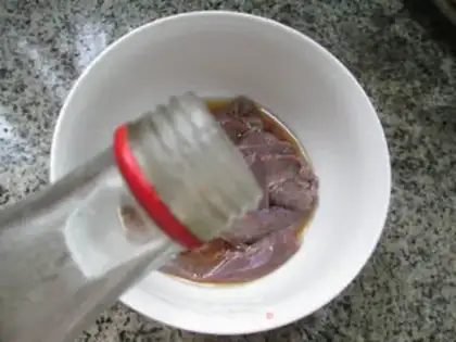 Make Peaches are white and fried step 3