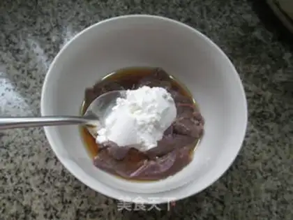 Make Peaches are white and fried step 4