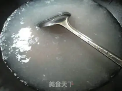 Make Peaches are white and fried step 7