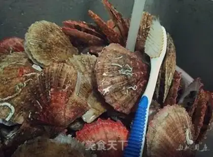 Make Toad scallop soup step 4
