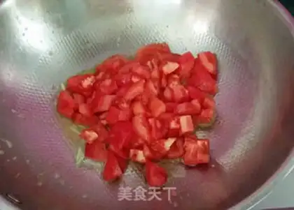 Make Krabs, beans, tomatoes step 9