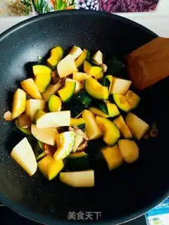 Make Pumpkin potatoes step 1