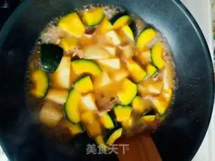 Make Pumpkin potatoes step 2