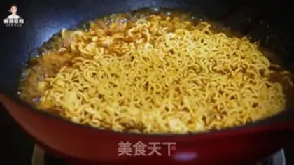 Make Old yogurt noodles step 9