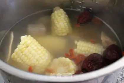 Make Corn-tree broth step 3