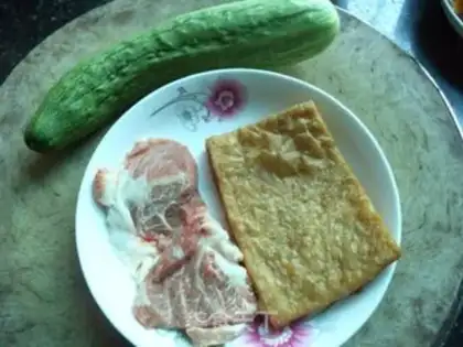 Make cucumber meat step 0