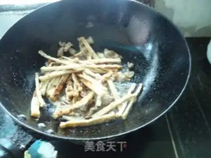 Make cucumber meat step 4