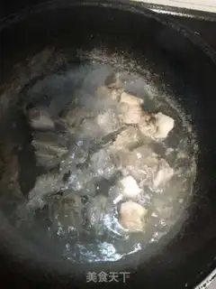 Make Burn the ribs step 1