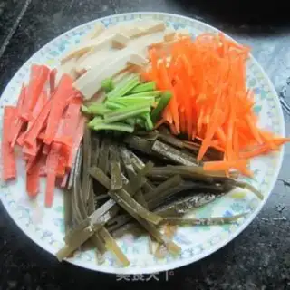 Make Fish fragrance tofu step 0