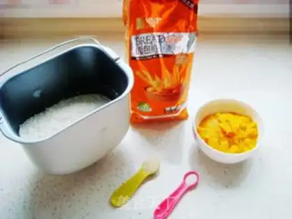 Make Pumpkin sesame rolls step 0