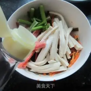 Make Fish fragrance tofu step 2