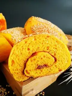 Make Pumpkin sesame rolls step 15