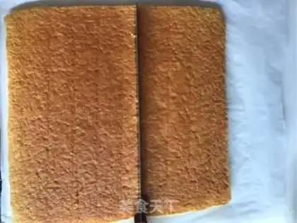 Make Four rolls of cake step 23