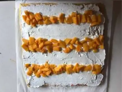 Make Four rolls of cake step 25