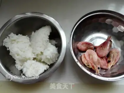 Make Sweet shrimp with mushroom sauce step 4