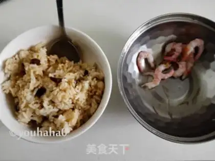 Make Sweet shrimp with mushroom sauce step 5