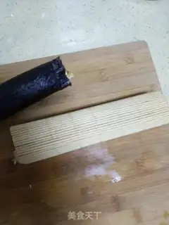 Make Sushi with spinach step 11