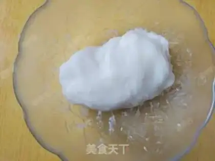 Make Mango Snowmen step 3