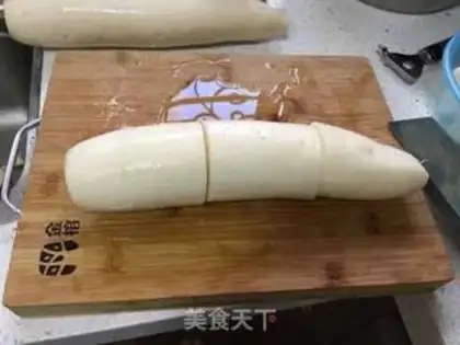 Make Sour radish step 1