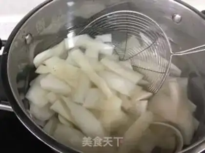Make Sour radish step 3