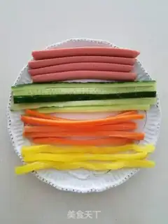Make Sakura sushi step 2