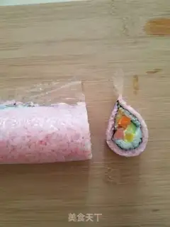 Make Sakura sushi step 11