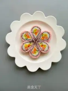 Make Sakura sushi step 12