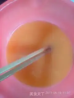 Make Egg buns step 1