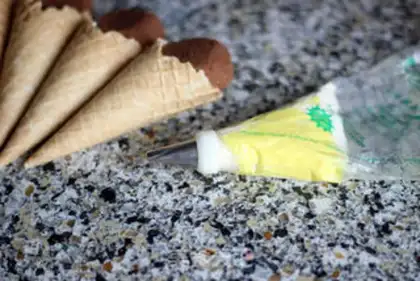 Make Cotton candy ice cream step 5