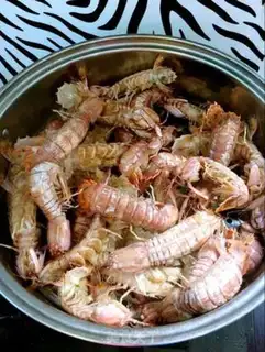Make Skinned shrimp step 3