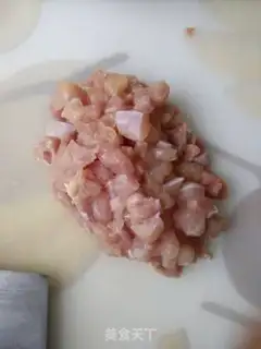 Make Fries, chicken sauce, fried rice step 2