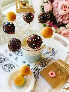 Make Lollipop cake step 19