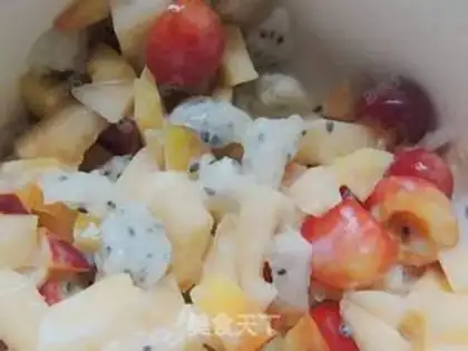 Make Yogurt fruit salad step 7