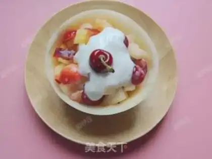 Make Yogurt fruit salad step 9