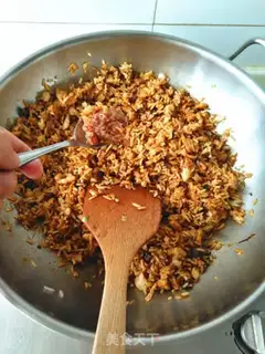 Make Fries, chicken sauce, fried rice step 9