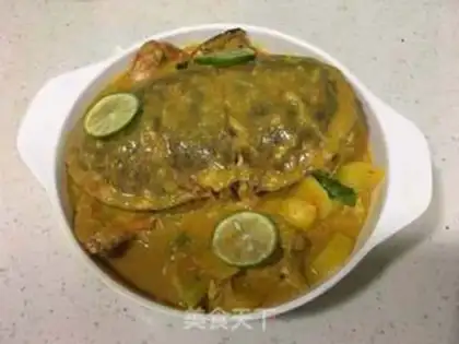 Make Curry bread crab step 5