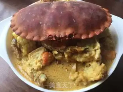 Make Curry bread crab step 6