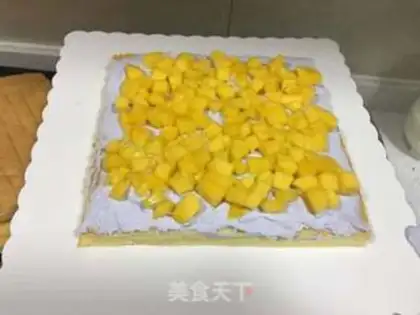 Make Mango Cake step 2