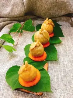 Make Orange buns step 15