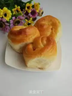 Make A soft hand to tear bread step 11